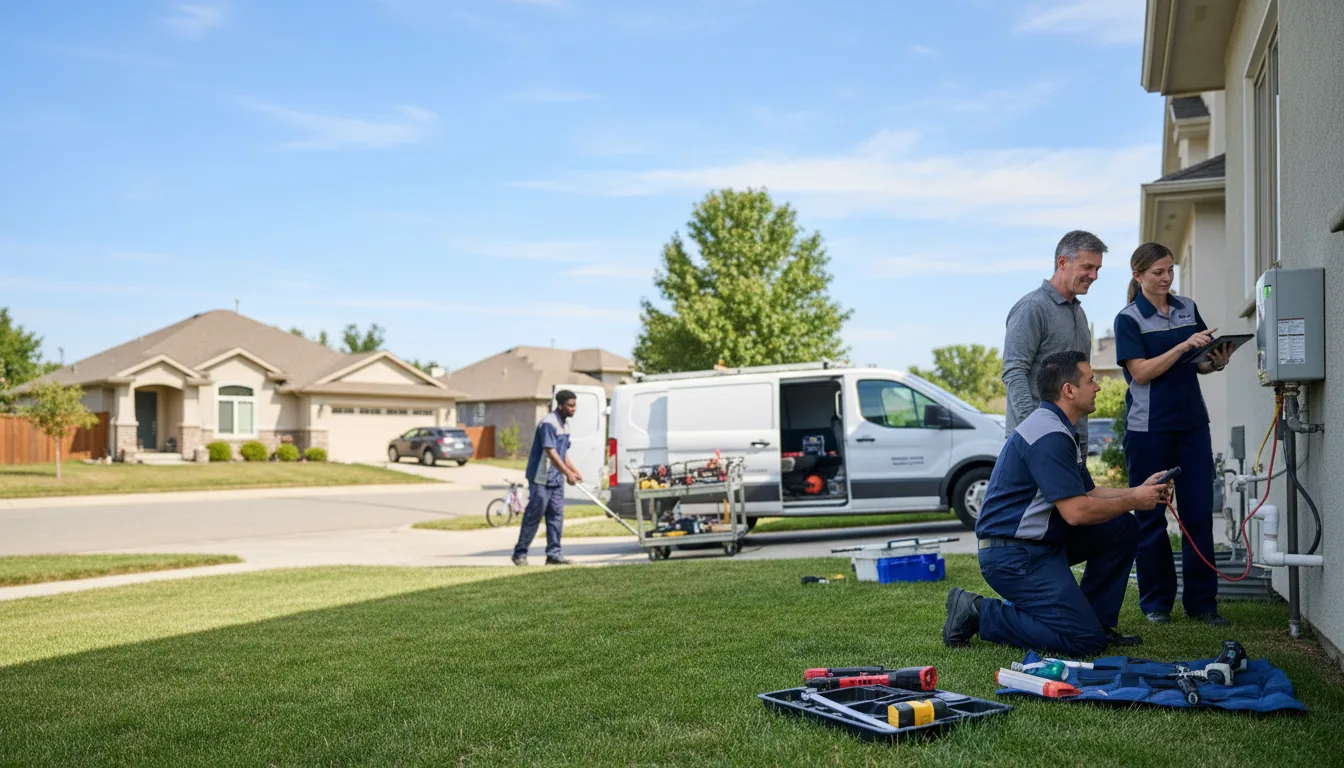 Tankless water heater service in Le Roy, WV